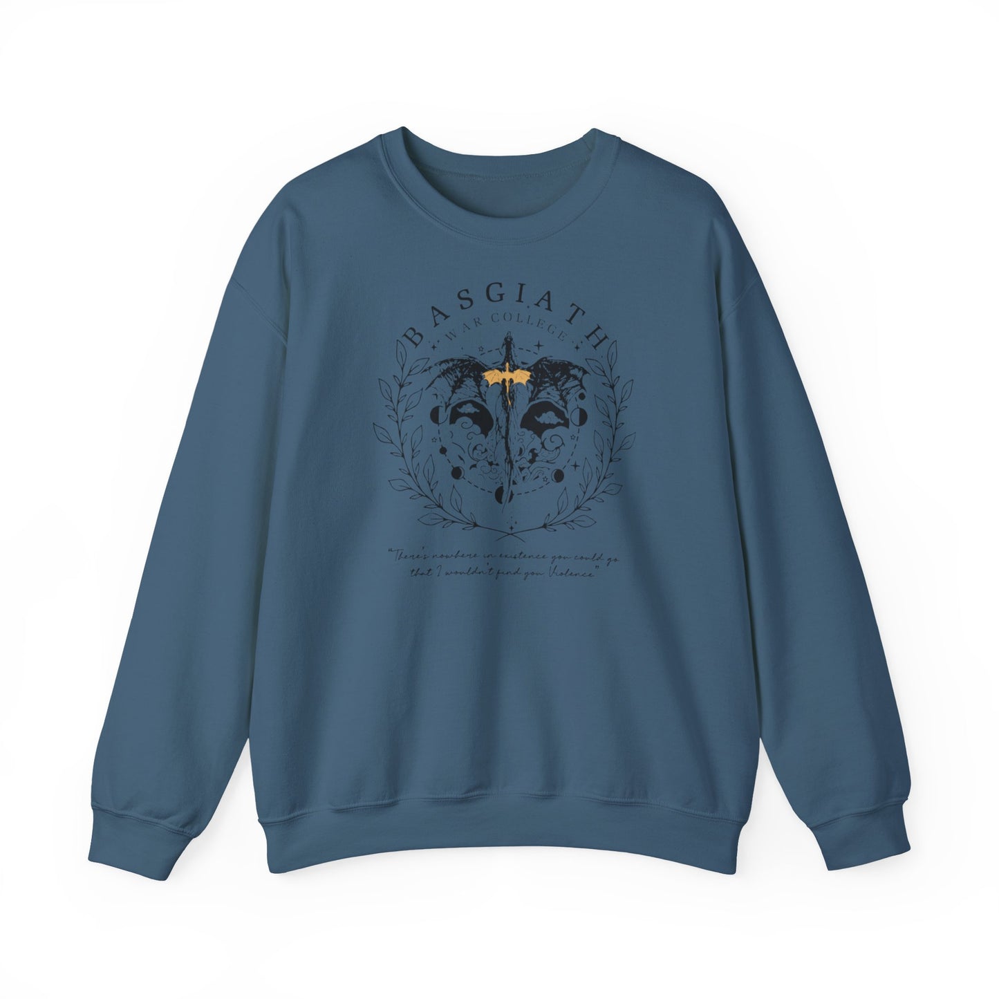 Basgiath War College Sweatshirt | Fourth Wing Inspired Crewneck | Dragon Rider Fantasy Sweatshirt | Romantasy Book Lover Gift | Violet Sorrengail Fan