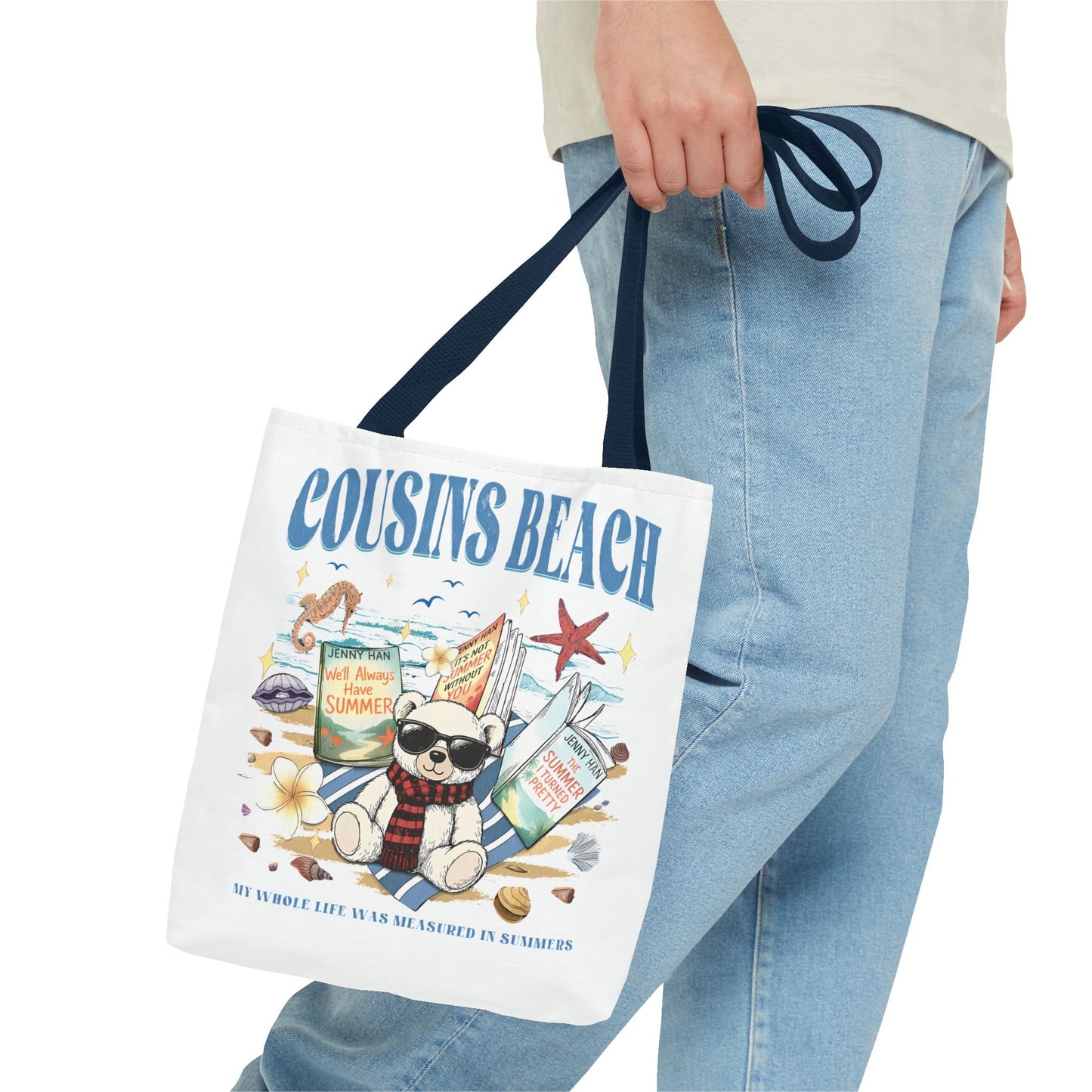 Cousins Beach Tote Bag | The Summer I Turned Pretty | Junior Mint Bear