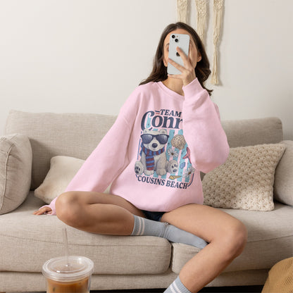 Team Conrad Sweatshirt | Cousins Beach Retro Sweatshirt | Summer I Turned Pretty Inspired Crewneck | Beach Romance Bookish Gift