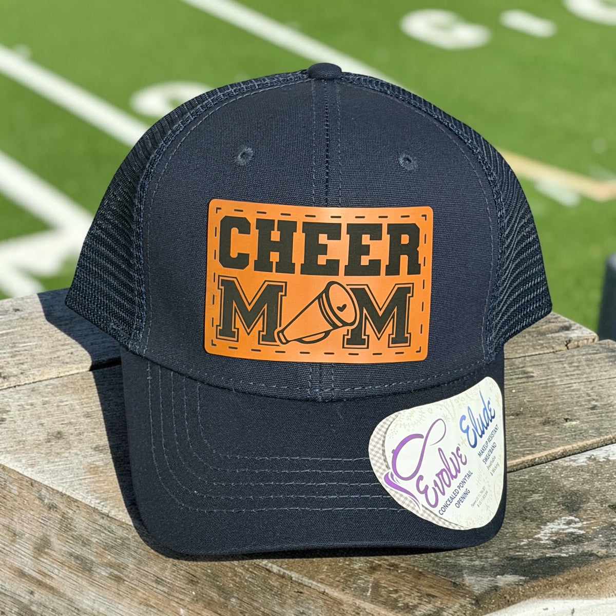 Cheer Mom game day trucker hat