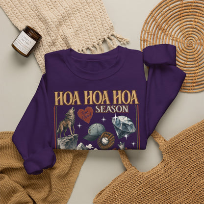 HOA HOA HOA Season Sweatshirt | Twilight Inspired Crewneck | Team Edward Inspired Book Lover Sweatshirt | Cozy Fall Reader Gift