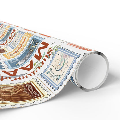 Sarah J. Maas Wrapping Paper | ACOTAR, Throne of Glass & Crescent City Gift Wrap | Bookish Fandom Paper