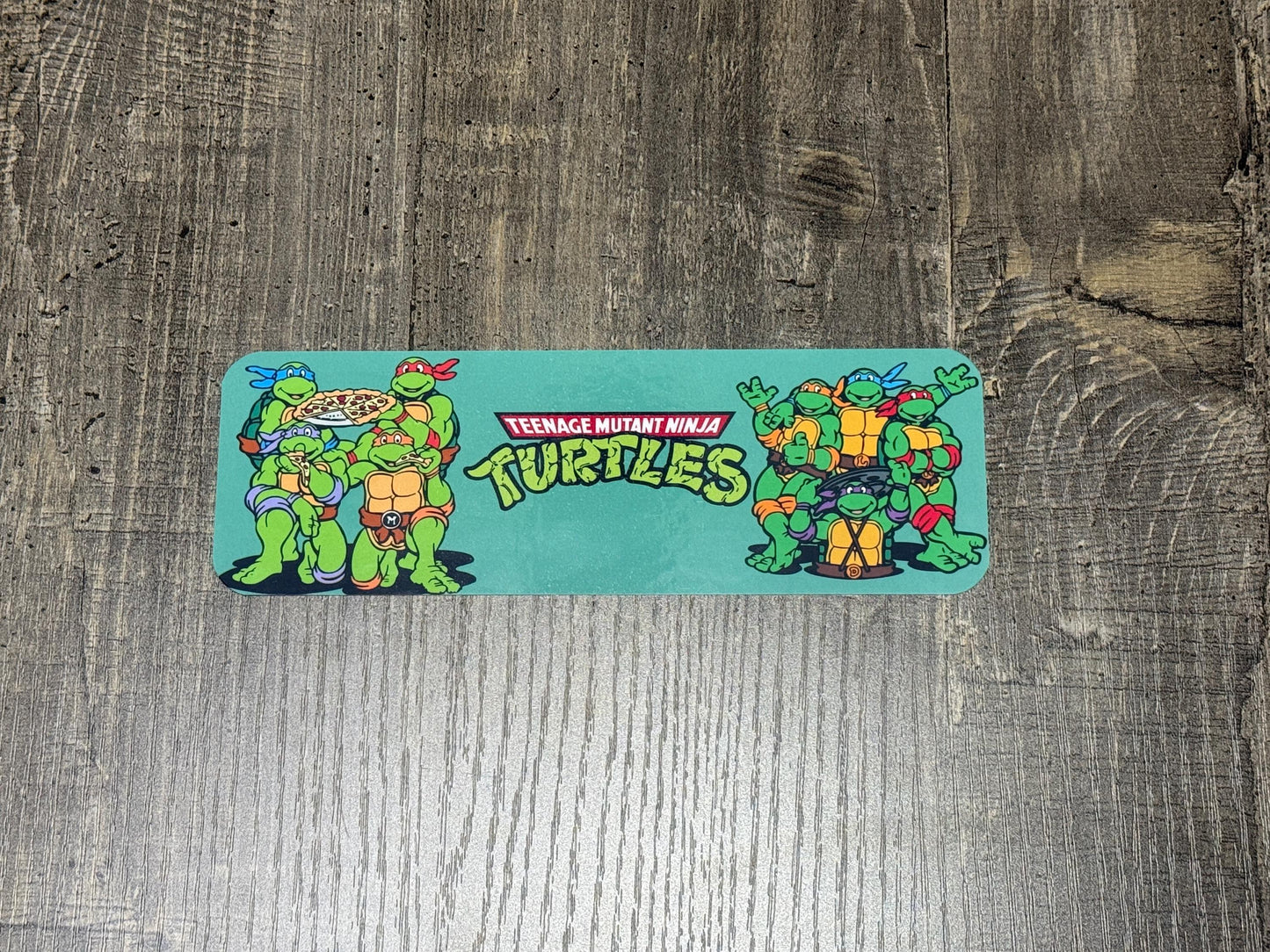 TMNT-Inspired Bookmark Set – Retro Ninja Turtle Fan Art Bookmarks