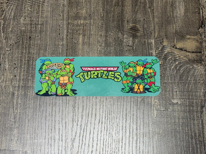 TMNT-Inspired Bookmark Set – Retro Ninja Turtle Fan Art Bookmarks