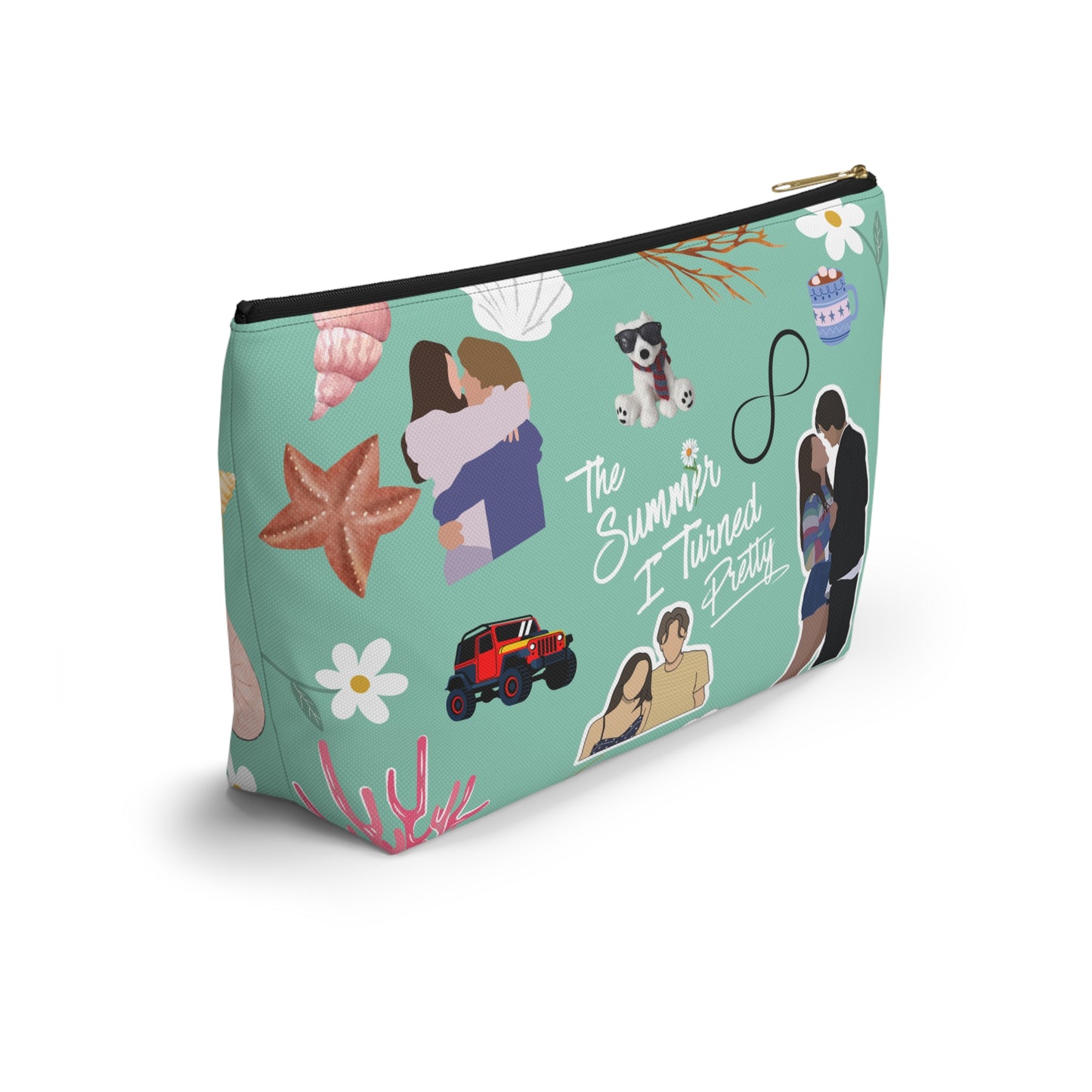 The Summer I Turned Pretty | TSITP Cosmetic Bag | Beachy Bookish Zipper Bag