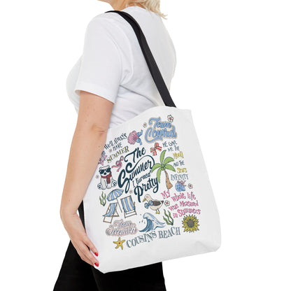 The Summer I Turned Pretty | Cousins Beach Tote Bag | Team Conrad & Jeremiah Bookish Bag