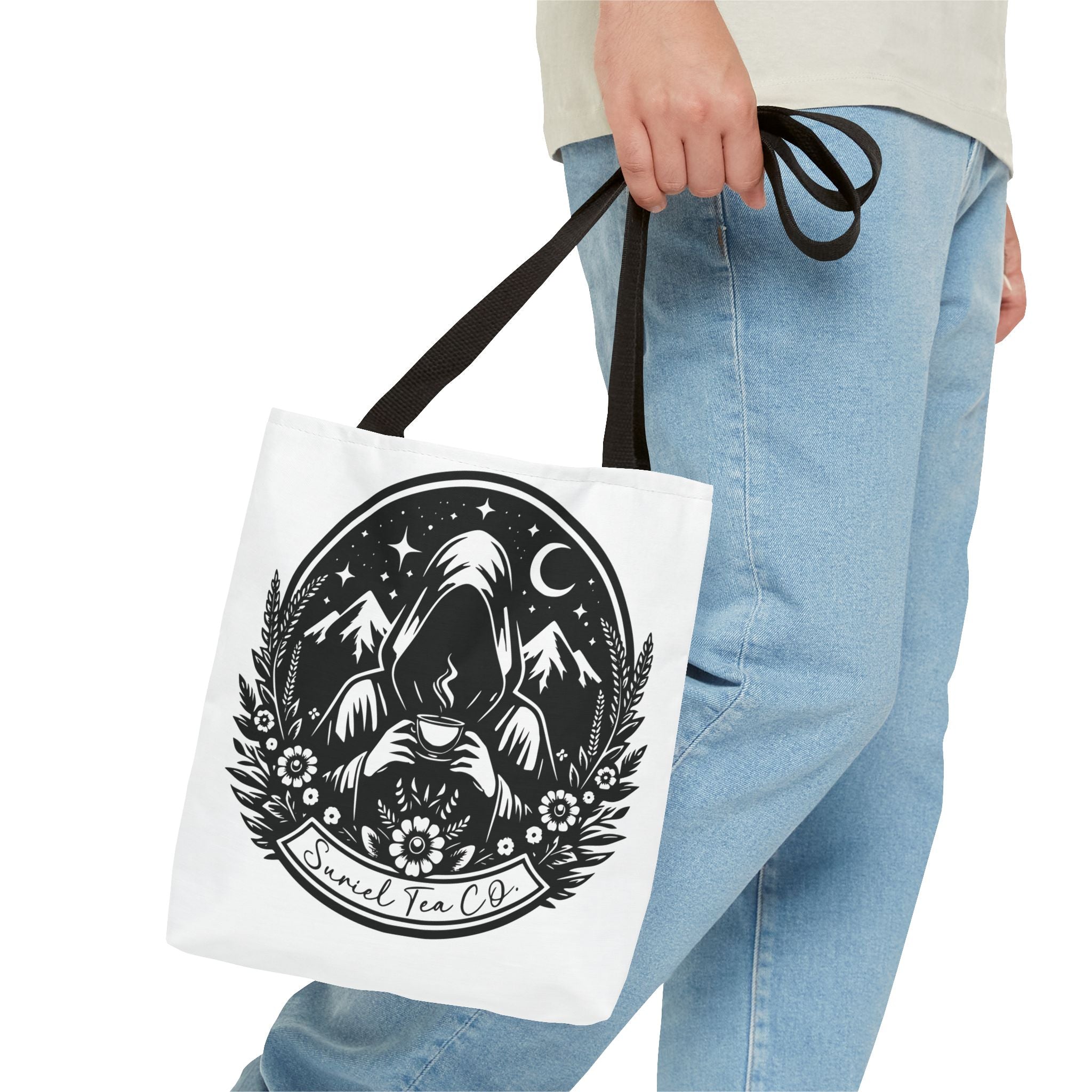 ACOTAR Suriel Tea Co. Tote Bag | Bookish Fantasy Gothic Tote