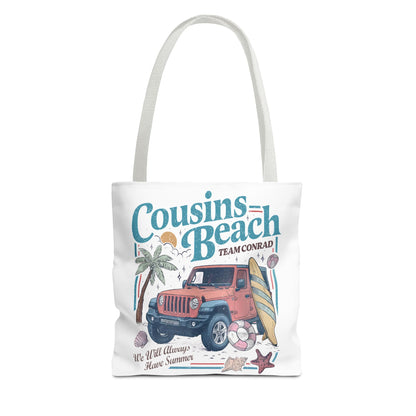 Summer I Turned Pretty | Cousins Beach | Team Conrad Tote Bag | Summer Bookish Tote
