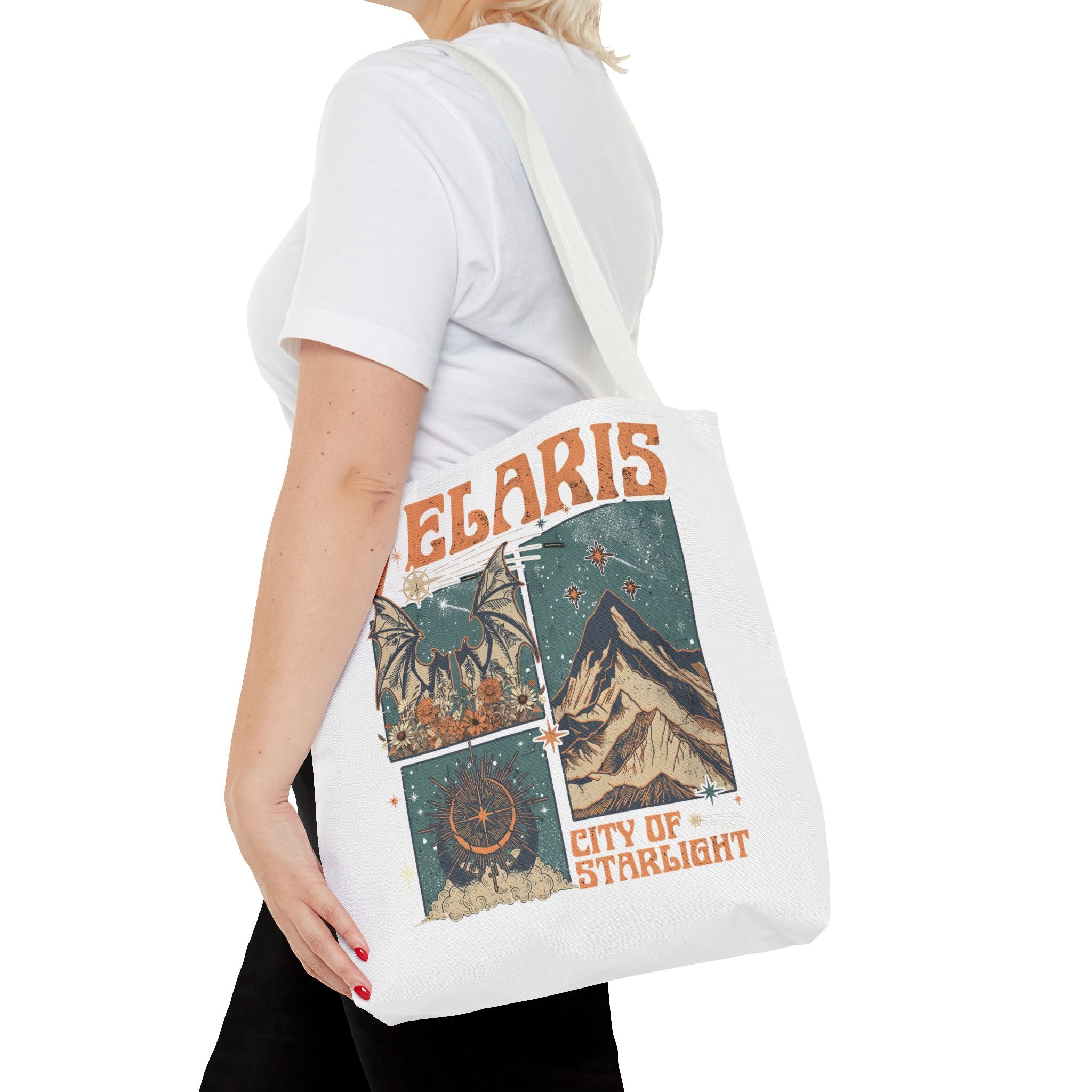 ACOTAR City of Starlight Tote Bag Inspired by Sarah J. Maas | Night Court Book Lover Gift