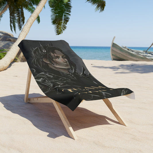 Team Grim Inspired by Lightlark - Dark Enchantment Beach Towel