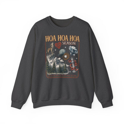 HOA HOA HOA Season Sweatshirt | Twilight Inspired Crewneck | Team Edward Inspired Book Lover Sweatshirt | Cozy Fall Reader Gift