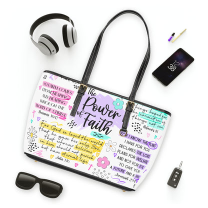 PU Leather Faith-Inspired Shoulder Bag, Inspirational Tote, Christian Handbag, Versatile Everyday Purse, Unique Gift for Women, [...]