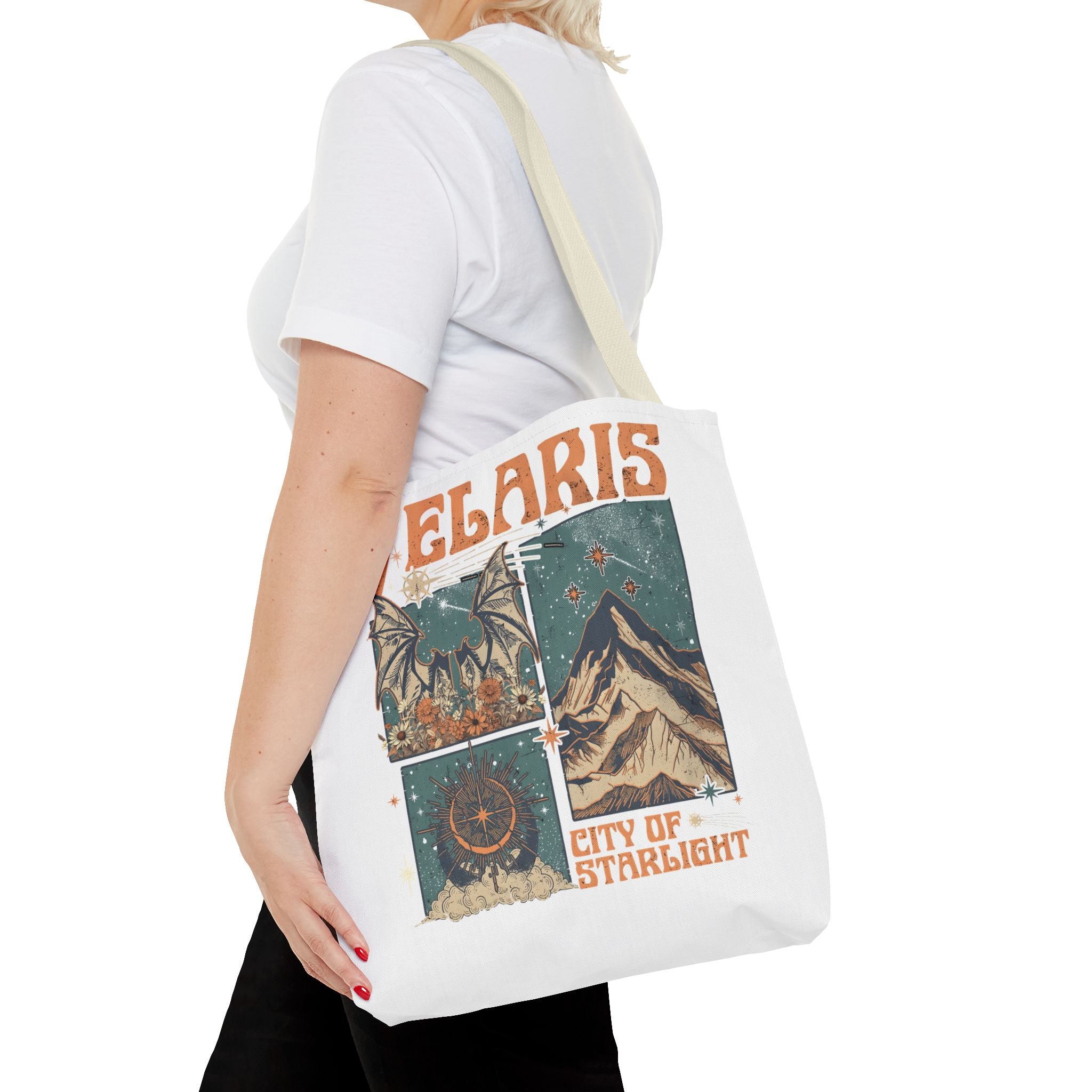 ACOTAR City of Starlight Tote Bag Inspired by Sarah J. Maas | Night Court Book Lover Gift