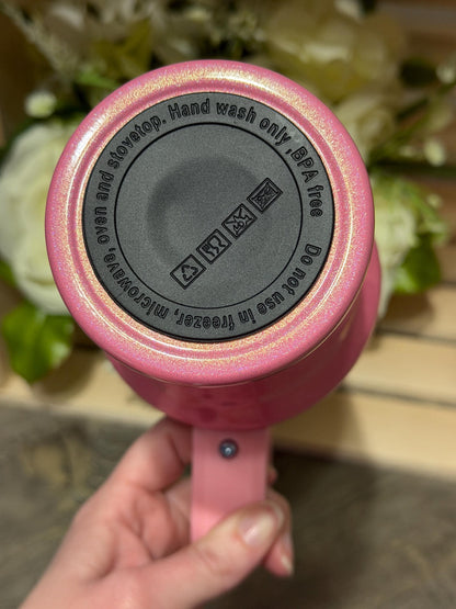 Pink Ombre Reading Makes My Soul Happy 40oz Tumbler | Book Lover Cup | Girly Reading Stanley Style Tumbler | Reader Gift