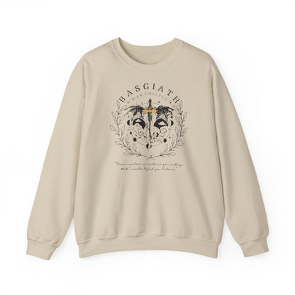 Basgiath War College Sweatshirt | Fourth Wing Inspired Crewneck | Dragon Rider Fantasy Sweatshirt | Romantasy Book Lover Gift | Violet Sorrengail Fan