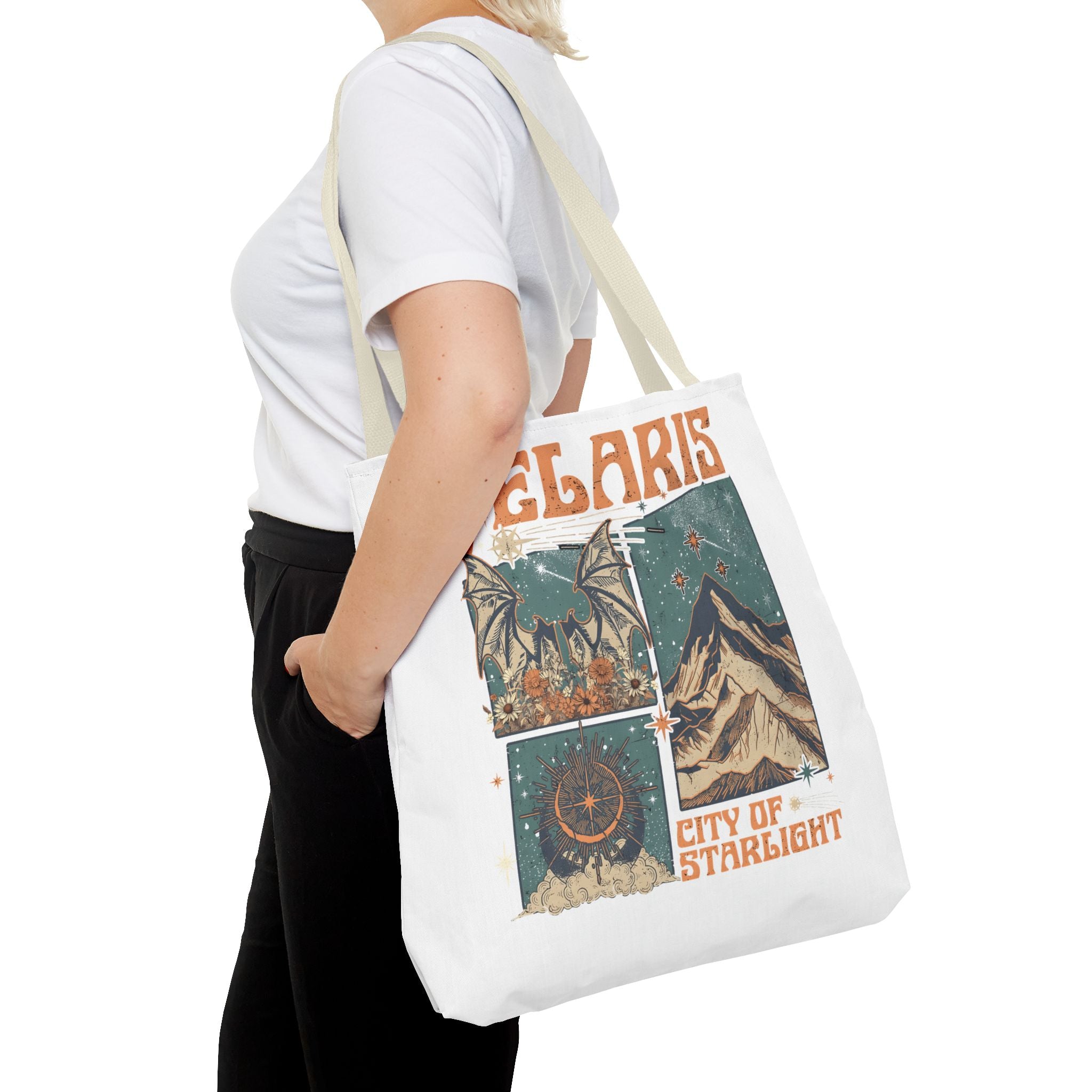 ACOTAR City of Starlight Tote Bag Inspired by Sarah J. Maas | Night Court Book Lover Gift