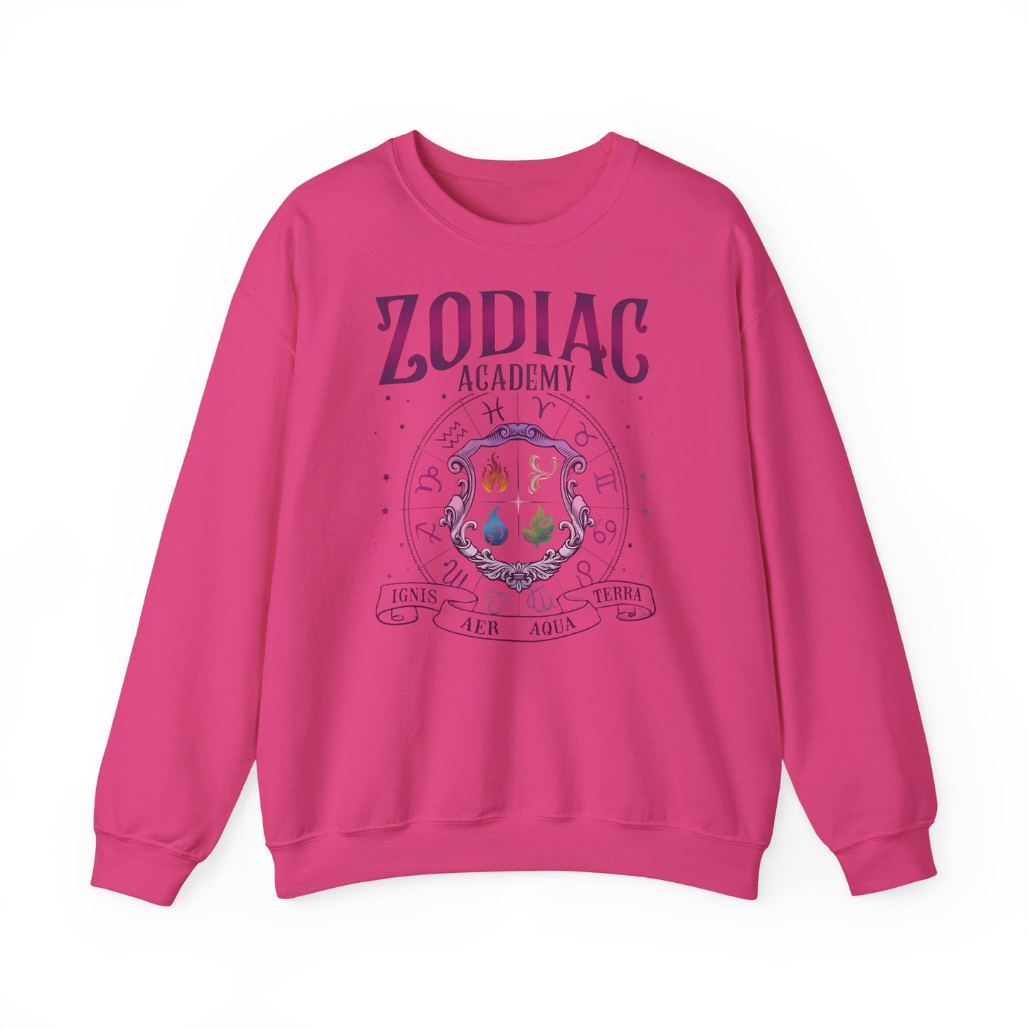 Zodiac Academy Elements Sweatshirt | Fantasy Book Lover Crewneck | Romantasy Reader Gift | Zodiac Academy Inspired Cozy Pullover | Booktok Sweatshirt