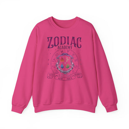 Zodiac Academy Elements Sweatshirt | Fantasy Book Lover Crewneck | Romantasy Reader Gift | Zodiac Academy Inspired Cozy Pullover | Booktok Sweatshirt