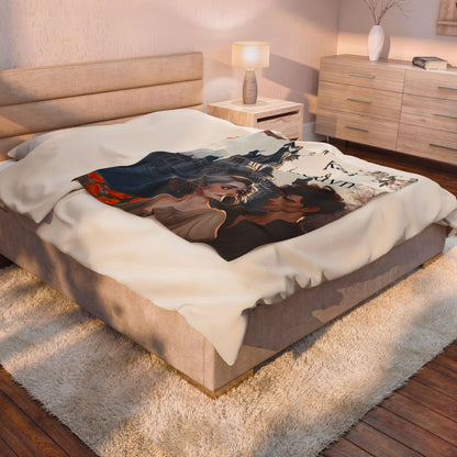 Powerless-Inspired Kai & Paedyn Fairytale Castle Blanket