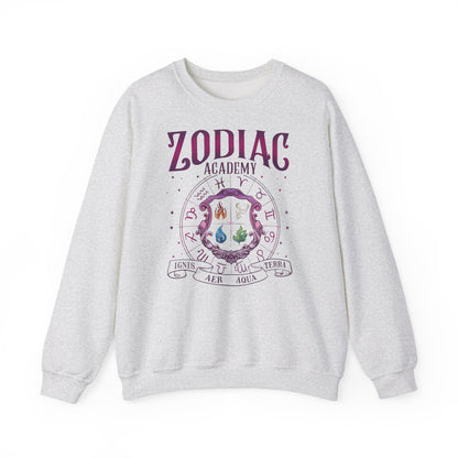 Zodiac Academy Elements Sweatshirt | Fantasy Book Lover Crewneck | Romantasy Reader Gift | Zodiac Academy Inspired Cozy Pullover | Booktok Sweatshirt