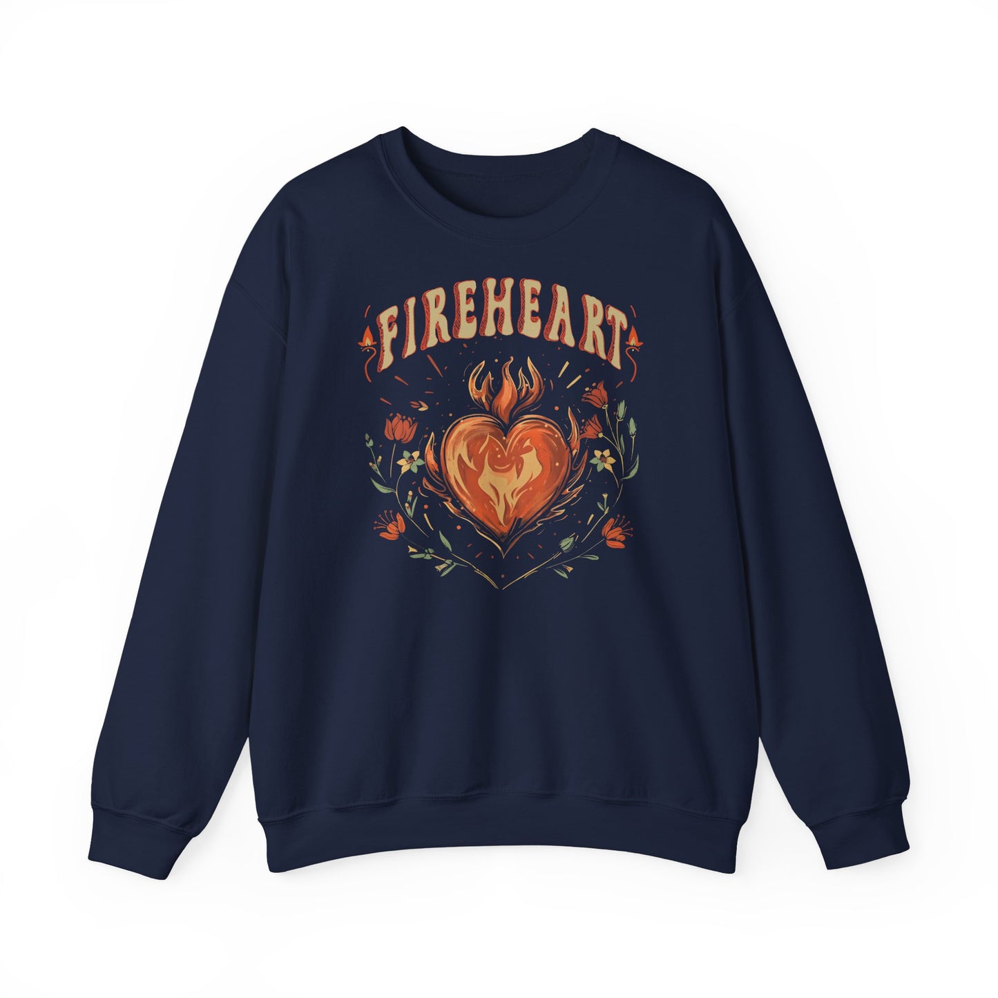 Fireheart Sweatshirt | Throne of Glass Inspired Crewneck | Fantasy Bookish Gift | Romantasy Reader Sweatshirt