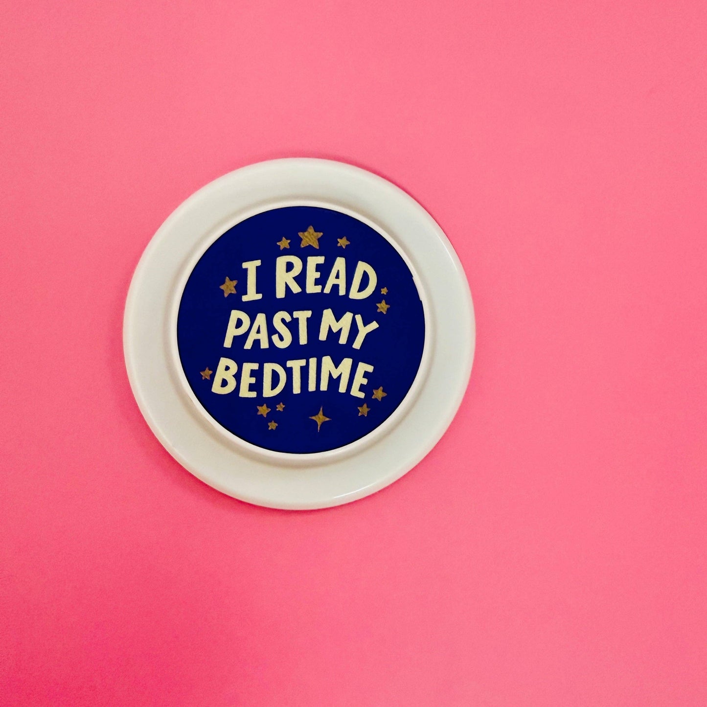 Magnetic Phone Grip, I Read Past My Bedtime