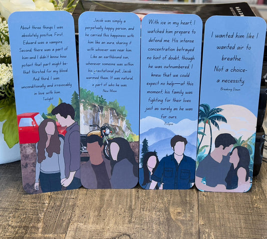 Twilight Themed Bookmarks