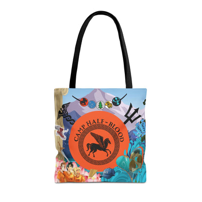 Camp Half Blood Tote Bag | Percy Jackson Bookish Bag with Greek Mythology Aesthetic