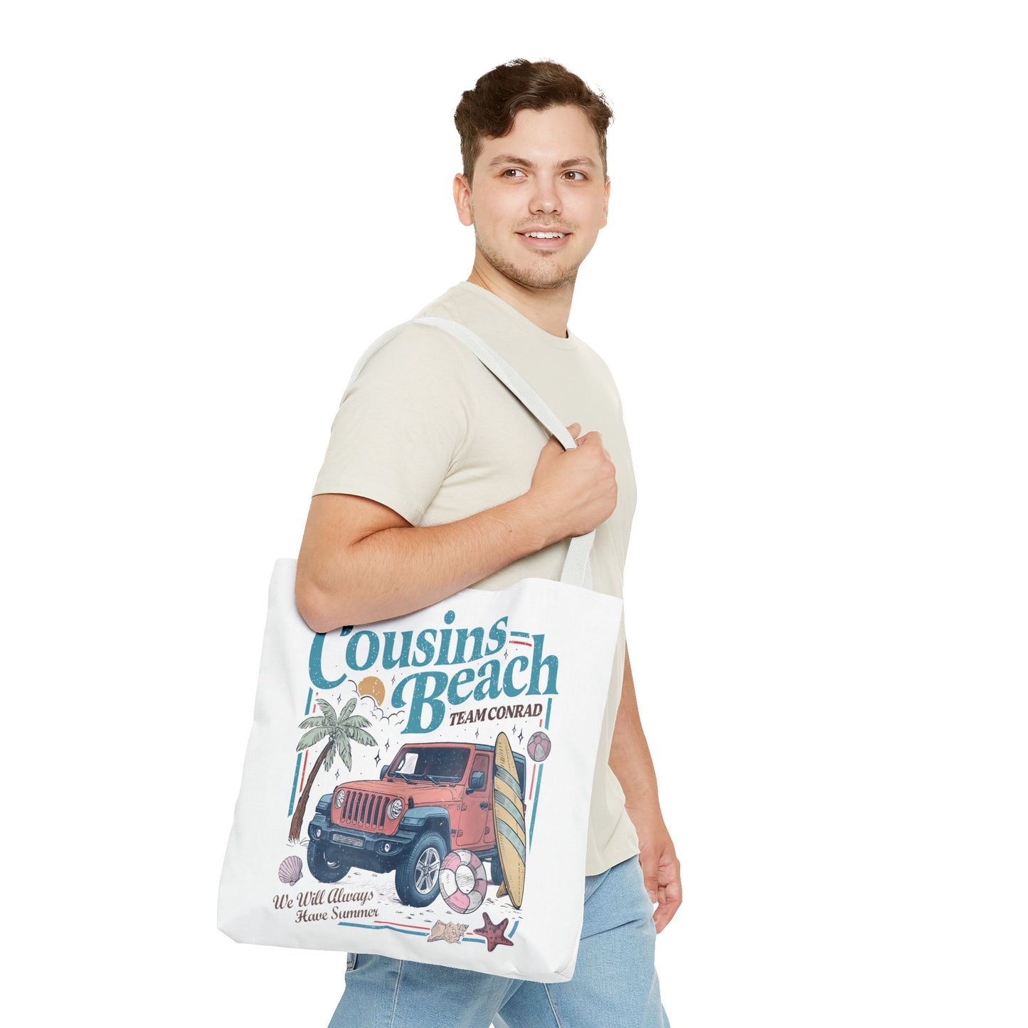 Summer I Turned Pretty | Cousins Beach | Team Conrad Tote Bag | Summer Bookish Tote