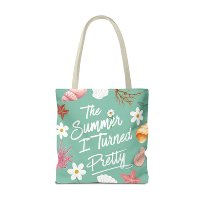 The Summer I Turned Pretty Tote Bag | SITP Tote Bag | Bookish Beach Bag | Cute Daisy & Seashell Tote | Book Lover Gift