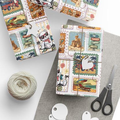 The Summer I Turned Pretty Wrapping Paper | Cousins Beach Gift Wrap | Bookish Wrapping Paper
