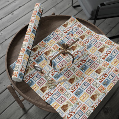Sarah J. Maas Wrapping Paper | ACOTAR, Throne of Glass & Crescent City Gift Wrap | Bookish Fandom Paper