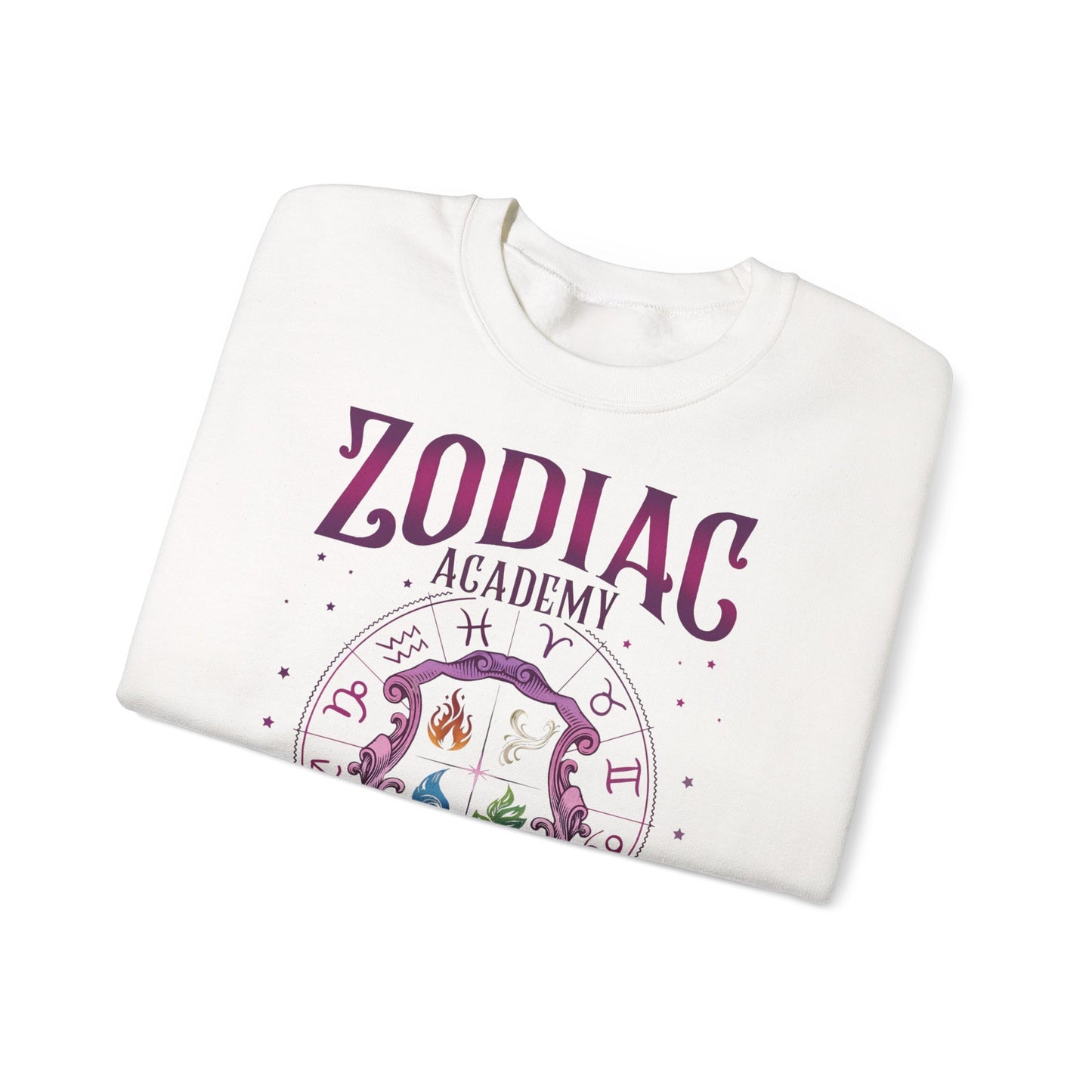 Zodiac Academy Elements Sweatshirt | Fantasy Book Lover Crewneck | Romantasy Reader Gift | Zodiac Academy Inspired Cozy Pullover | Booktok Sweatshirt