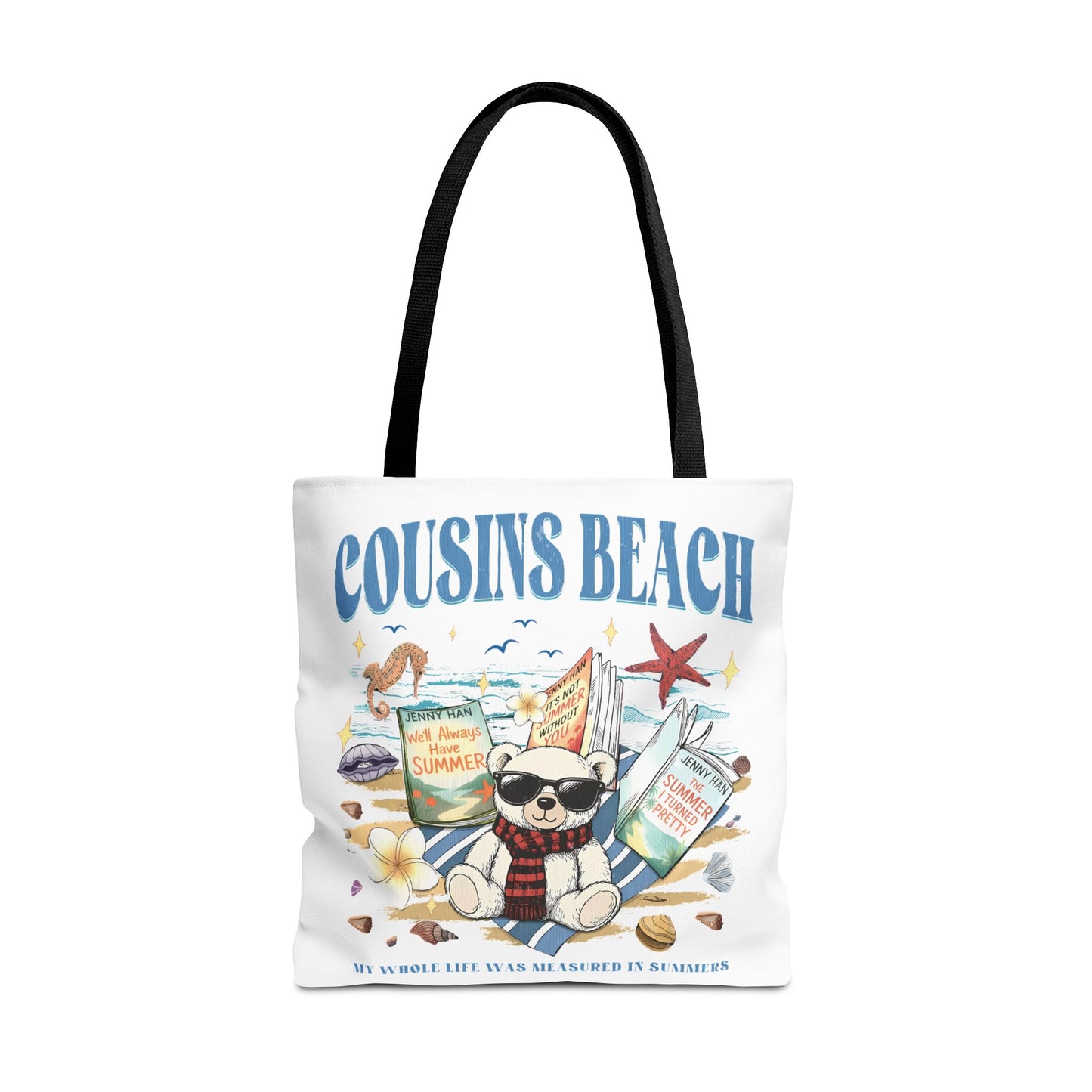 Cousins Beach Tote Bag | The Summer I Turned Pretty | Junior Mint Bear