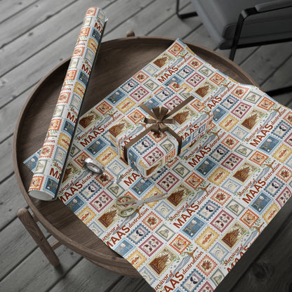 Sarah J. Maas Wrapping Paper | ACOTAR, Throne of Glass & Crescent City Gift Wrap | Bookish Fandom Paper