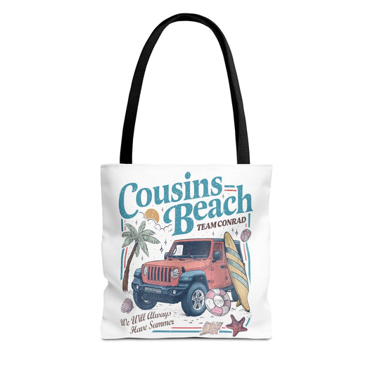 Summer I Turned Pretty | Cousins Beach | Team Conrad Tote Bag | Summer Bookish Tote