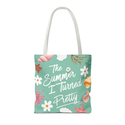 The Summer I Turned Pretty Tote Bag | SITP Tote Bag | Bookish Beach Bag | Cute Daisy & Seashell Tote | Book Lover Gift