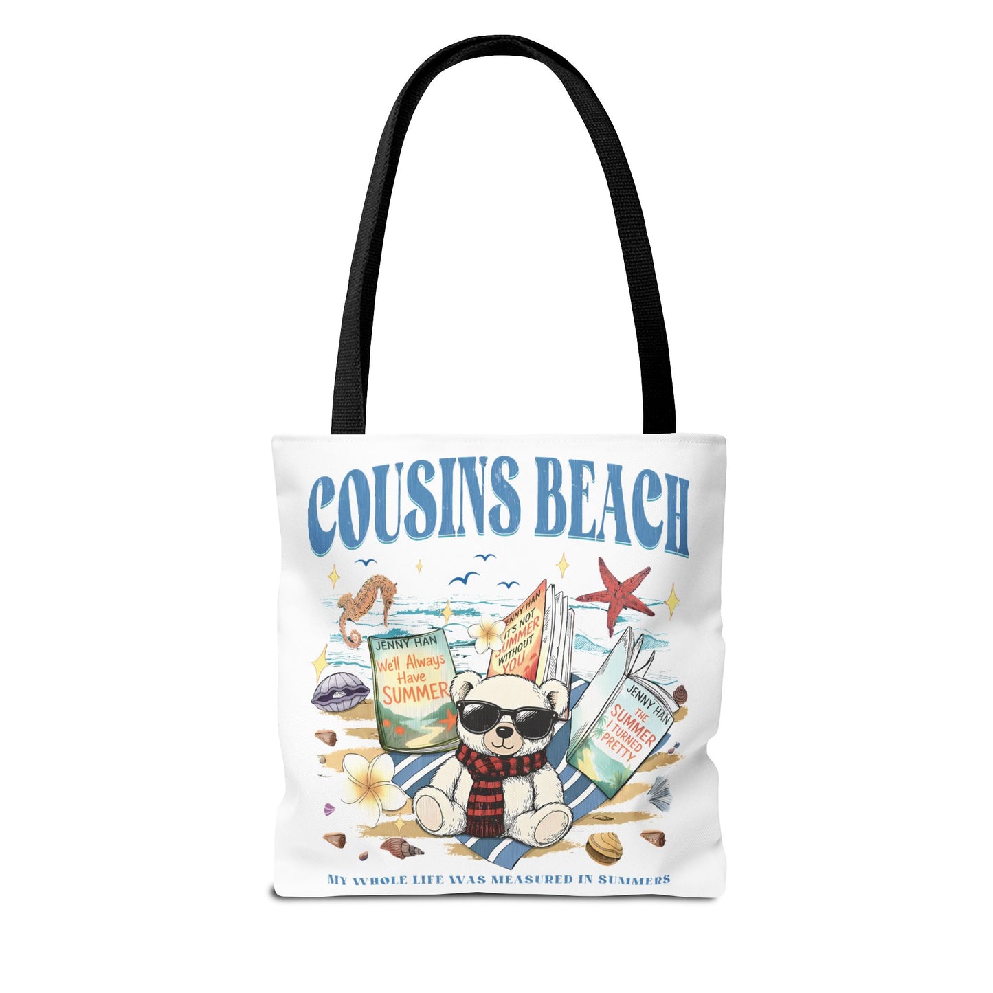 Cousins Beach Tote Bag | The Summer I Turned Pretty | Junior Mint Bear