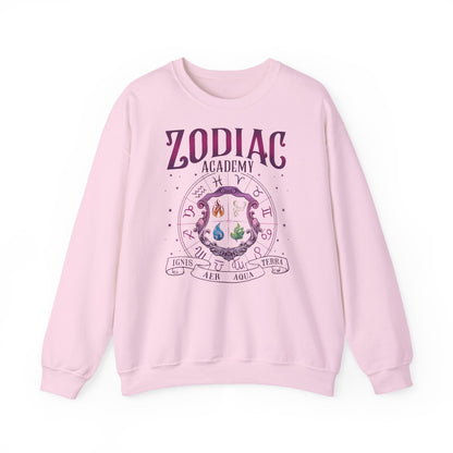 Zodiac Academy Elements Sweatshirt | Fantasy Book Lover Crewneck | Romantasy Reader Gift | Zodiac Academy Inspired Cozy Pullover | Booktok Sweatshirt