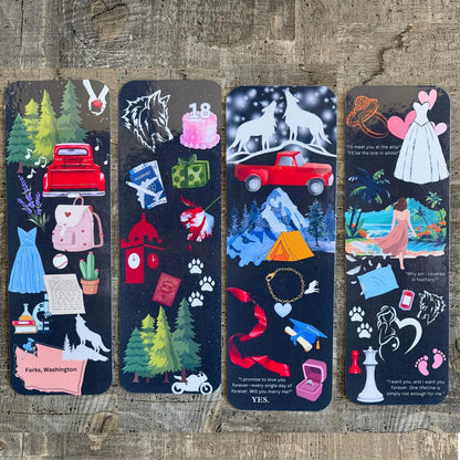 Twilight Themed Bookmarks
