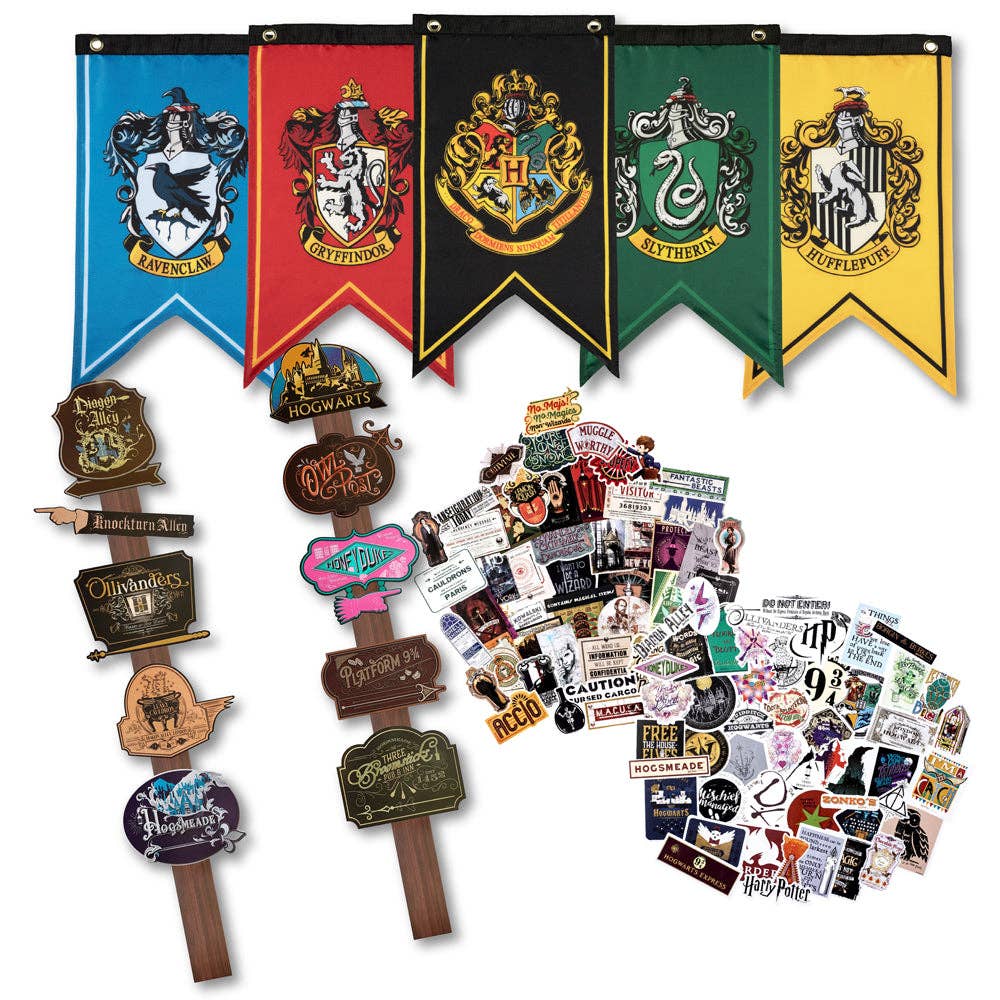 Harry Potter Wizarding World Decals (50-Pack)