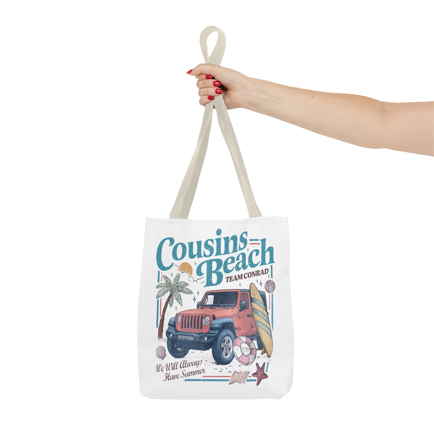 Summer I Turned Pretty | Cousins Beach | Team Conrad Tote Bag | Summer Bookish Tote
