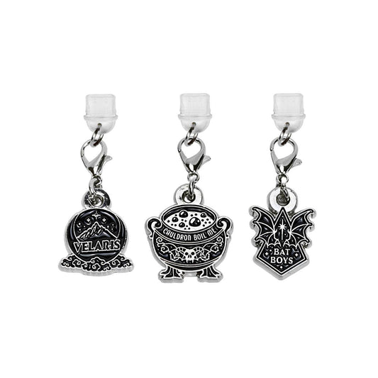 A Court of Thorns and Roses Dust Plug Charms (3-Pack)