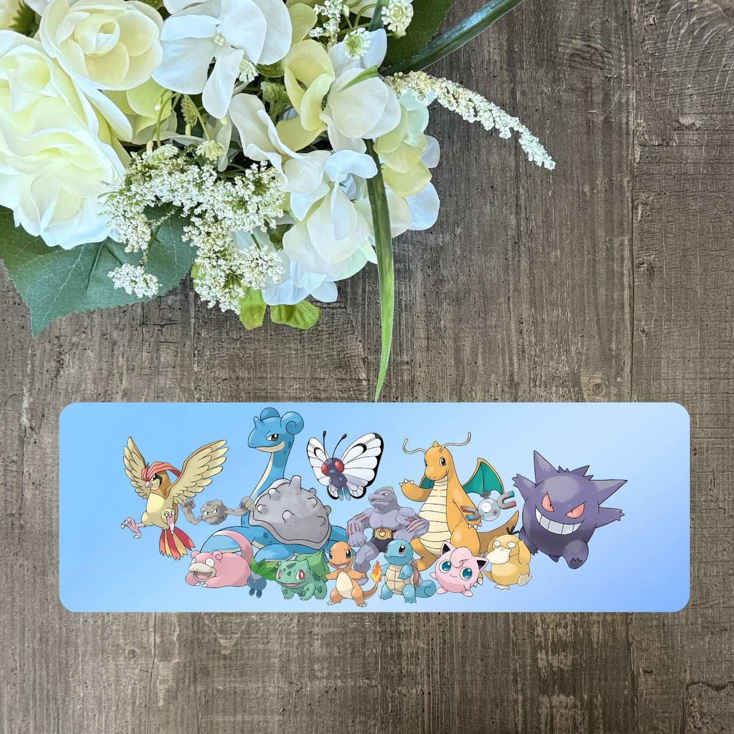 Pokemon Bookmark Set | Starter & Classic Pokemon Design | Anime-Inspired Bookmarks | Gift for Gamers and Kids
