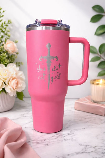 Throne of Glass | You Do Not Yield 40oz Tumbler