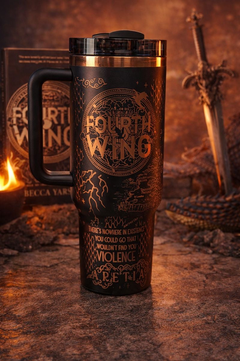 Fourth Wing 40oz Engraved