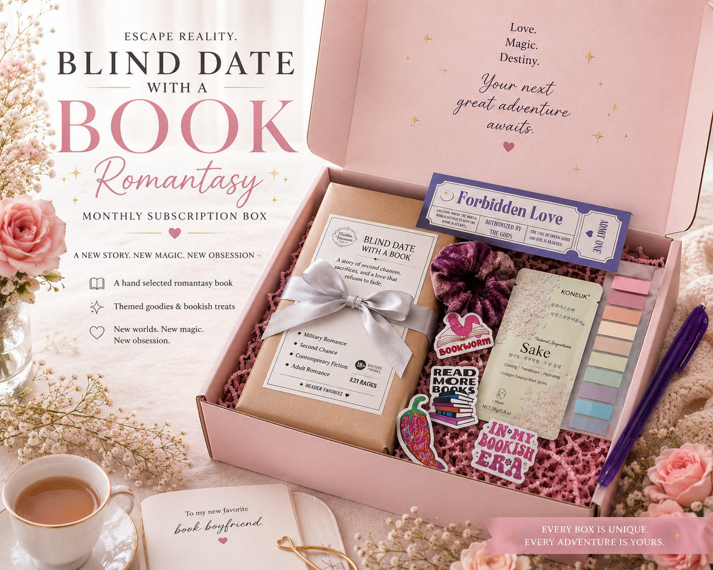 Blind Date With a Book Club – Monthly Subscription