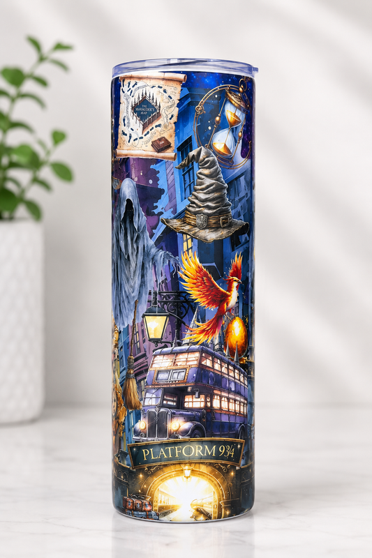 Harry Potter | Skinny Tumbler | Asthetic Design