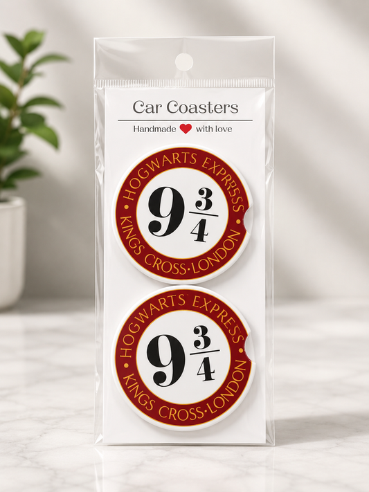 Harry Potter | Platform 9 3/4 Car Coasters