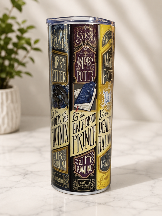Harry Potter | Skinny Tumbler | Book Names